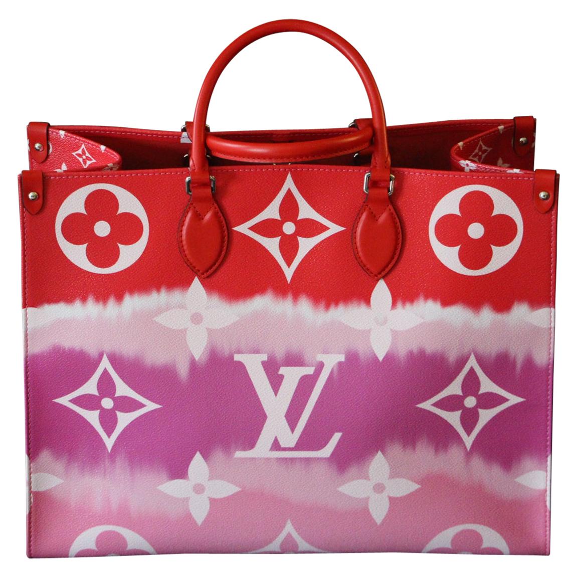 Túi Tote nữ LV Louis Vuitton OnTheGo PM Tote Bag Monogram Reverse Coated  Canvas